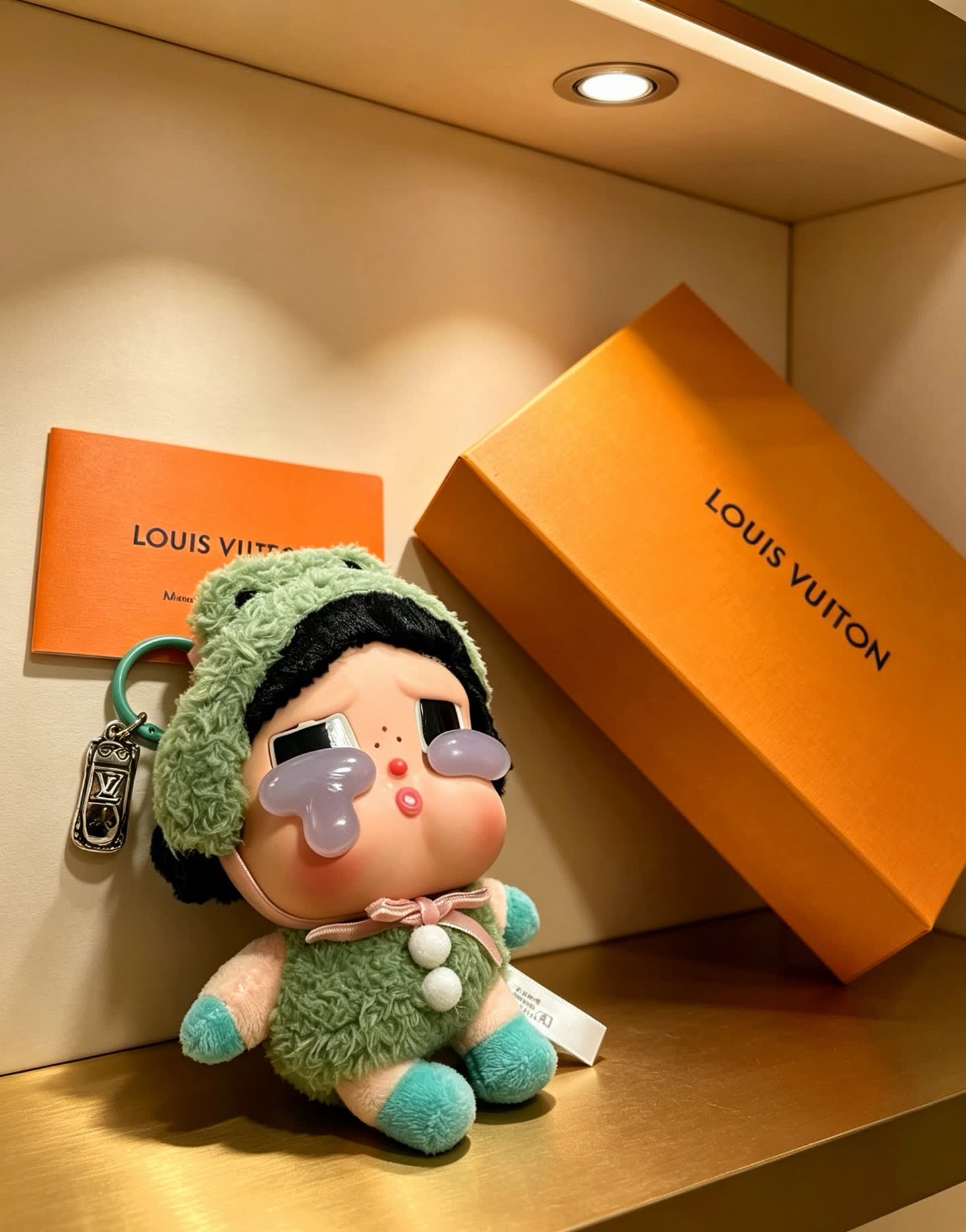 Louis Vuitton Doll Keychain Louis Vuitton Doll Keychain